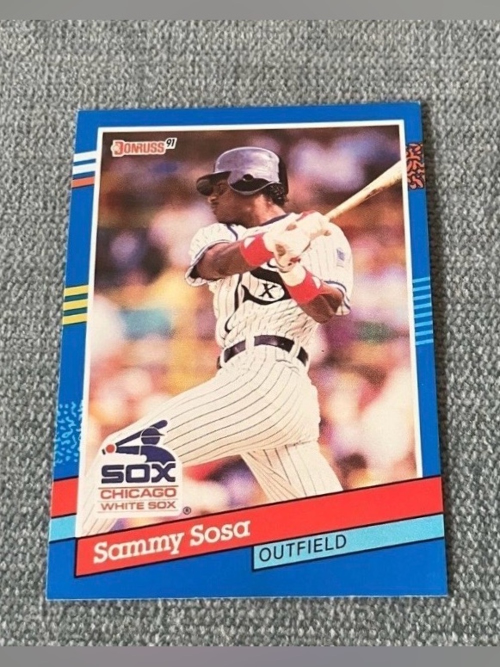 1991 Donruss Chicago White Sox Baseball Card Trading Card
